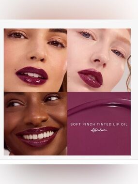 Rare Beauty AFFECTION Soft Pinch Tinted- Deep Berry)